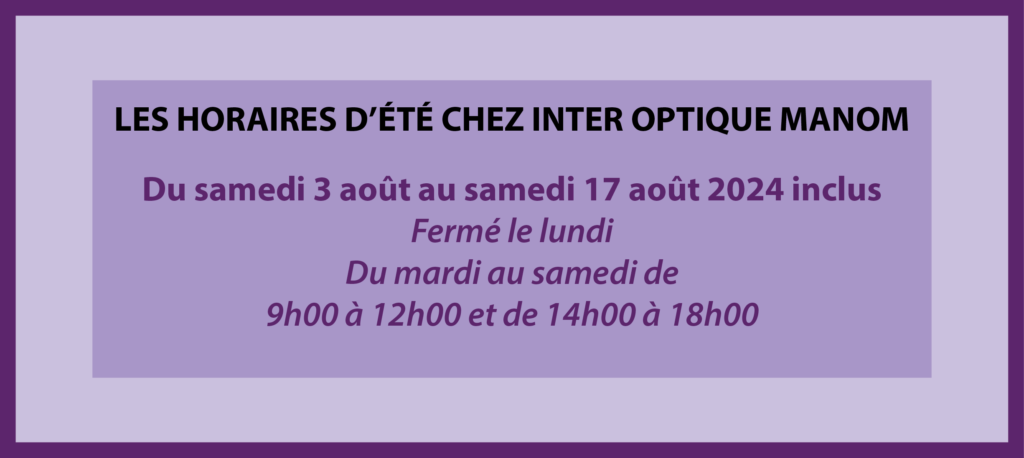 Lire la suite à propos de l’article LES HORAIRES D’ETE 2024